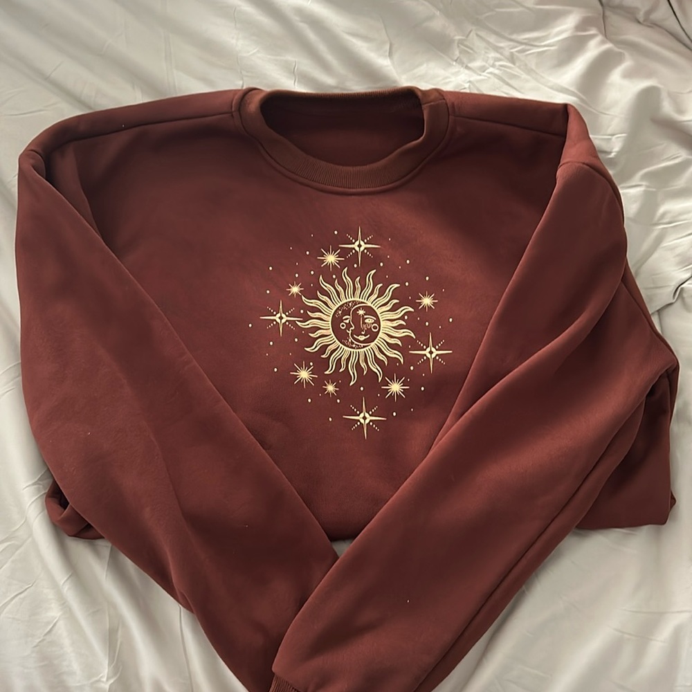 sun and moon sweatshirt etsy